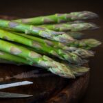 asparagus, green asparagus, green