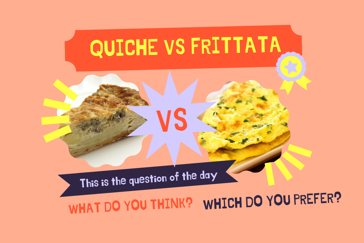 quiche vs frittata